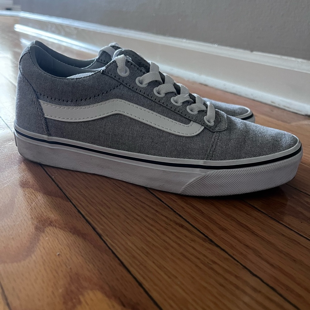 Grey Woman Vans
